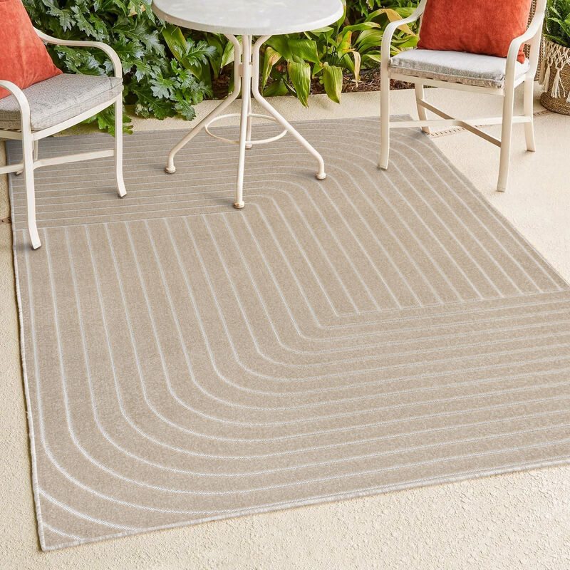 Odense Minimalist Angle Geometric Area Rug