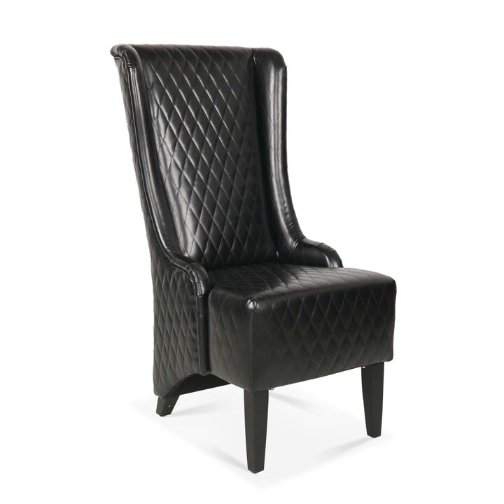 23" Wide Wing Back Chair, Side Chair for Living Room