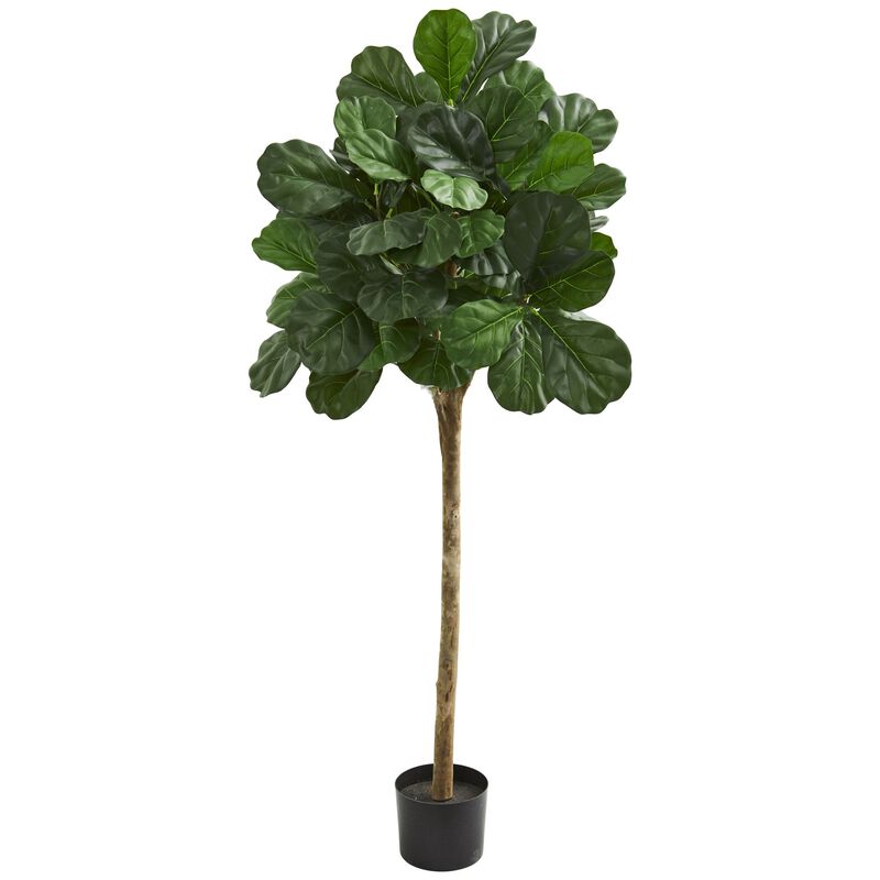 HomPlanti 5 Feet Fiddle Leaf Fig Artificial Tree