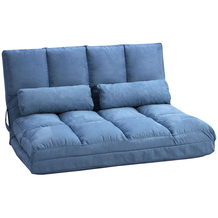 Merax Convertible Floor Sofa Chair Folding Couch Bed