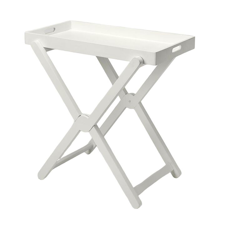 Butler Specialty Company Edna Tray Table, White