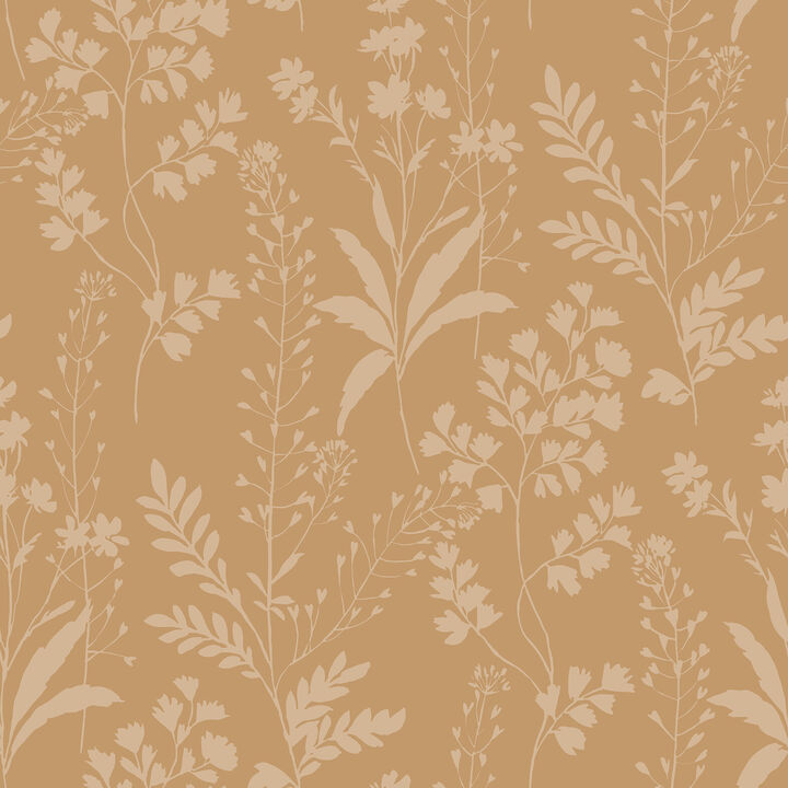 Wildflower Silhouettes Wallpaper
