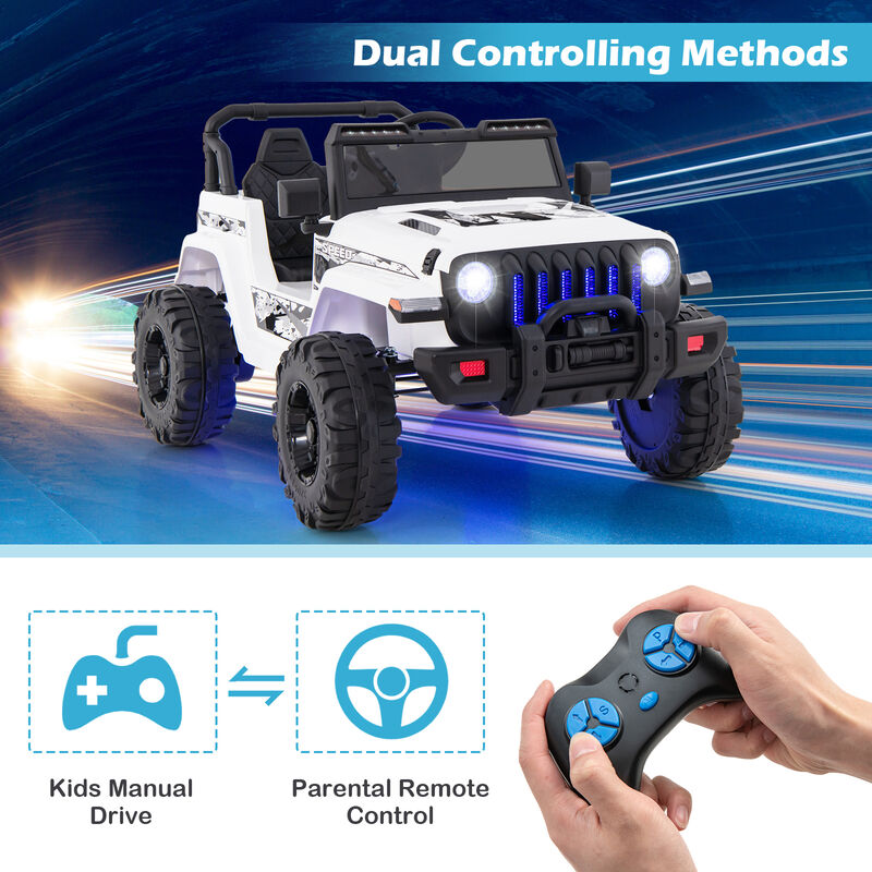 Kids 12V Electric Ride On Car with Remote Control for Outdoor Play image number 3