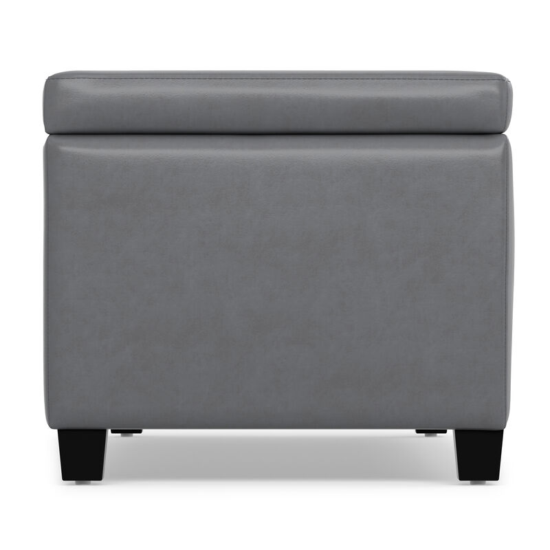 Simpli Home Avalon Storage Ottoman Bench image number 4