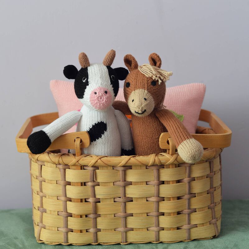 Handmade Knit Cow image number 3