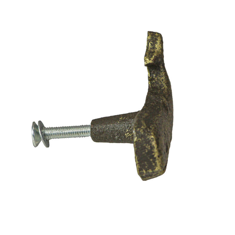 Set of 6 Antique Bronze Finish Cast Iron Whale Drawer Pulls Decorative Cabinet Knobs - Easy Install - Timeless Coastal Charm - Nautical Home Decor 2.25 Inches Long image number 3