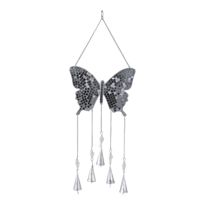 Mosaic Butterfly Windchime