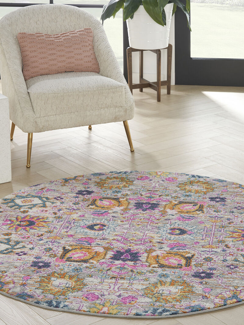 Passion PSN01 Silver 5'3" x 7'3" Rug image number 7