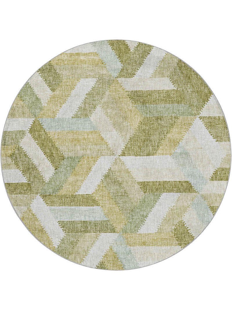 Lorenzo LN1 Aloe 8' Round Rug