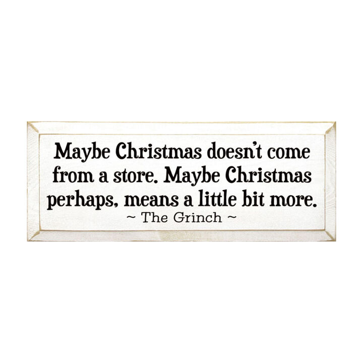 Festive Holiday Quote Wood Sign Christmas Home Wall Decoration