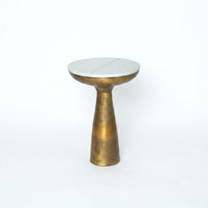 Grand Flare Marble Luxe Table