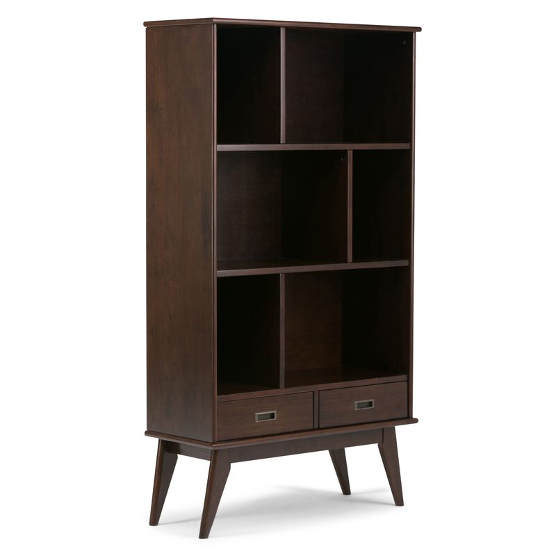 Tankib Mid Century Wide Bookcase image number 0