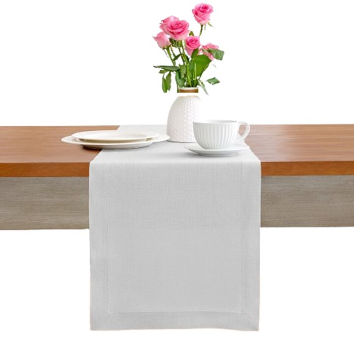 Solino Home 100% Pure Linen Table Runner - Fete