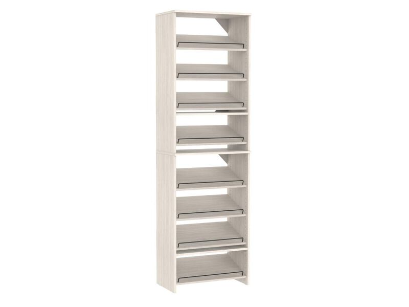 Shoe Rack Closet Storage White Closetmaid Suitesymphony 25 image number 0