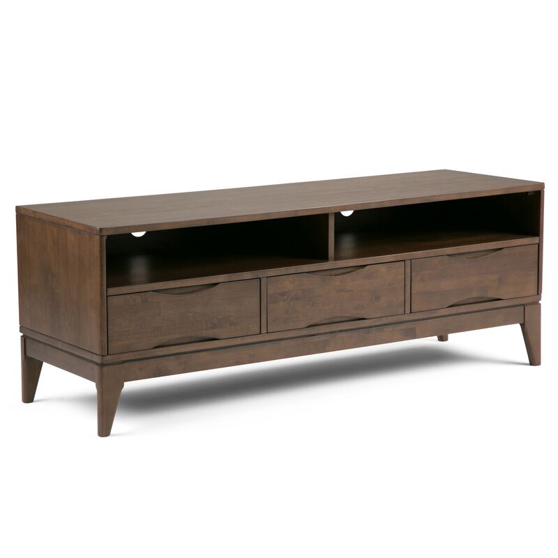 Lexdup Solid Wood TV Stand image number 0