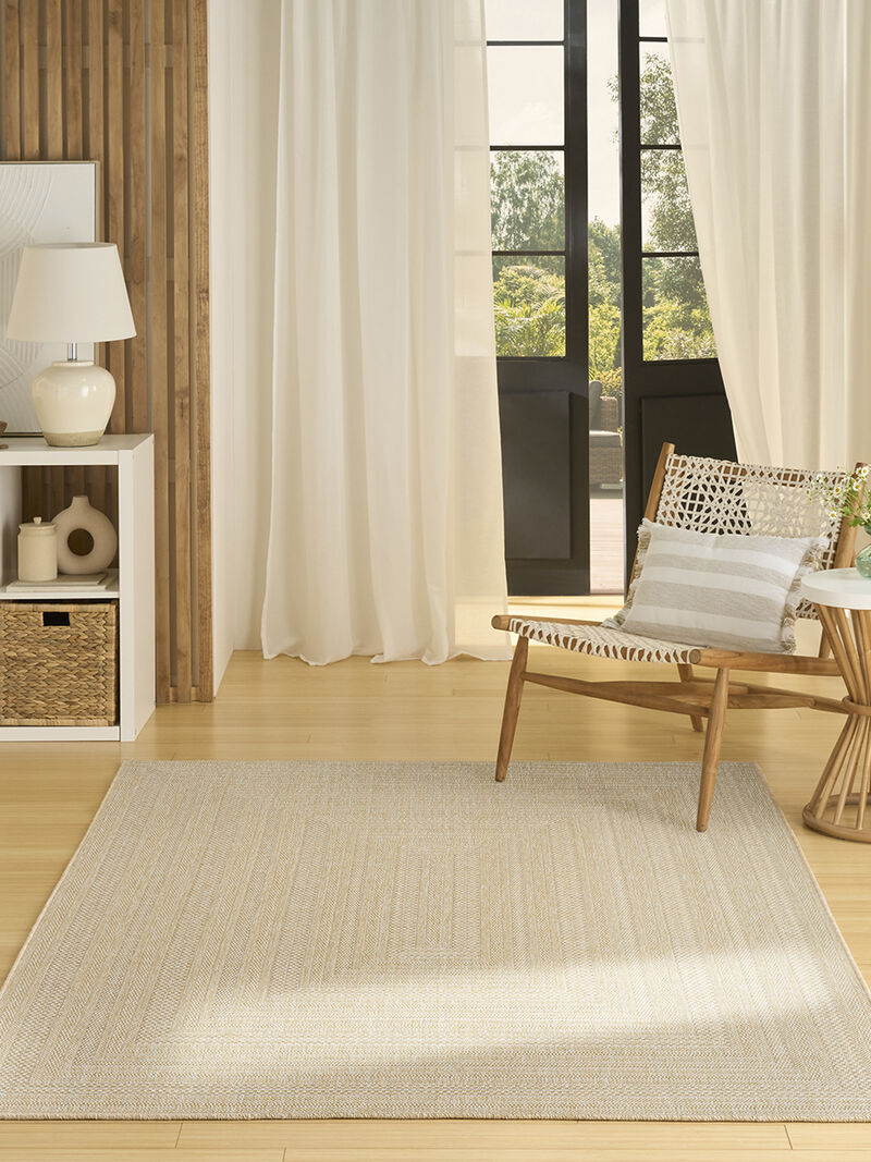 Tulum TLM04 Cream 6' x 9' Rug