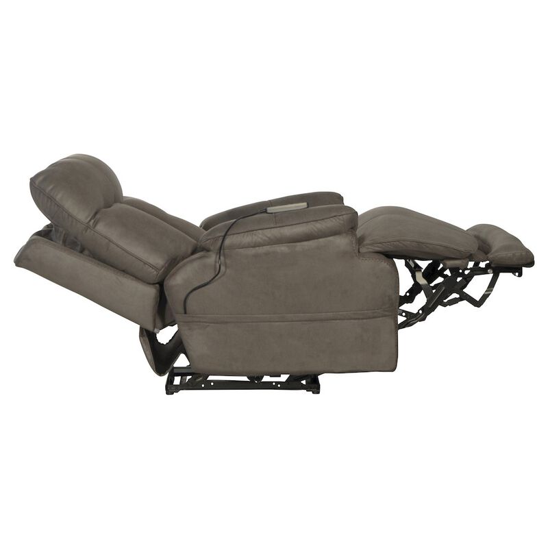 Catnapper Anders Power Lay Flat Recliner with Power Headrest, Power Lumbar, Heat & Massage