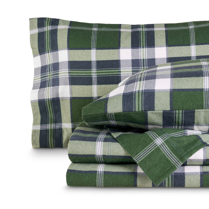 Soft & Cozy 100% Cotton Flannel Printed Pattern Sheet Set