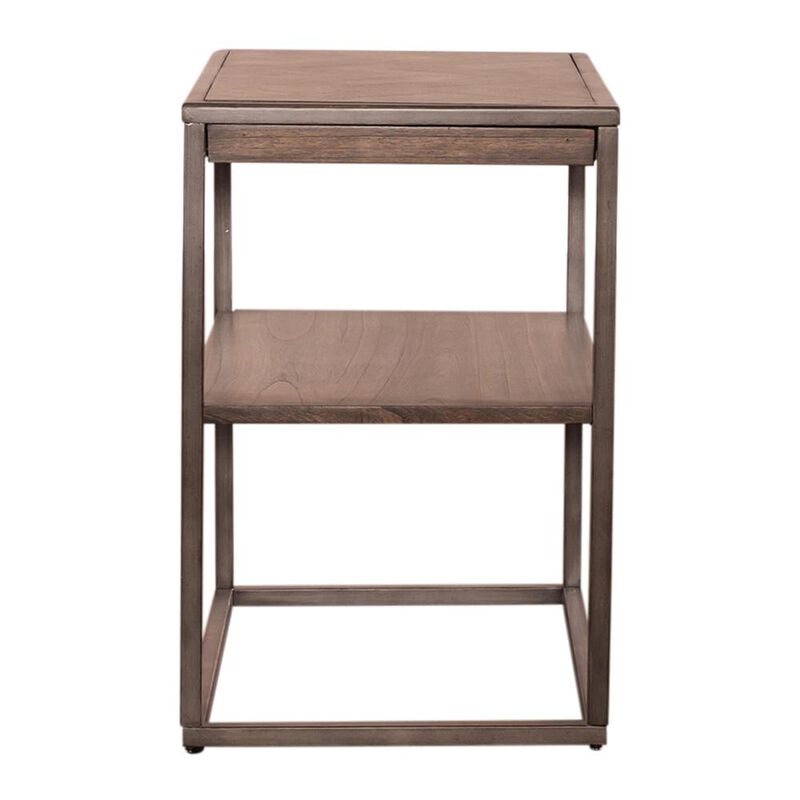 Liberty Furniture Jamestown Chair Side Table in Tobacco image number 2
