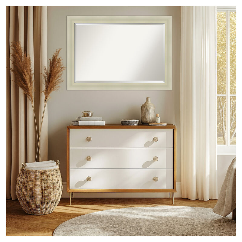 Oliver Beveled Wood Framed Wall Mirror image number 6
