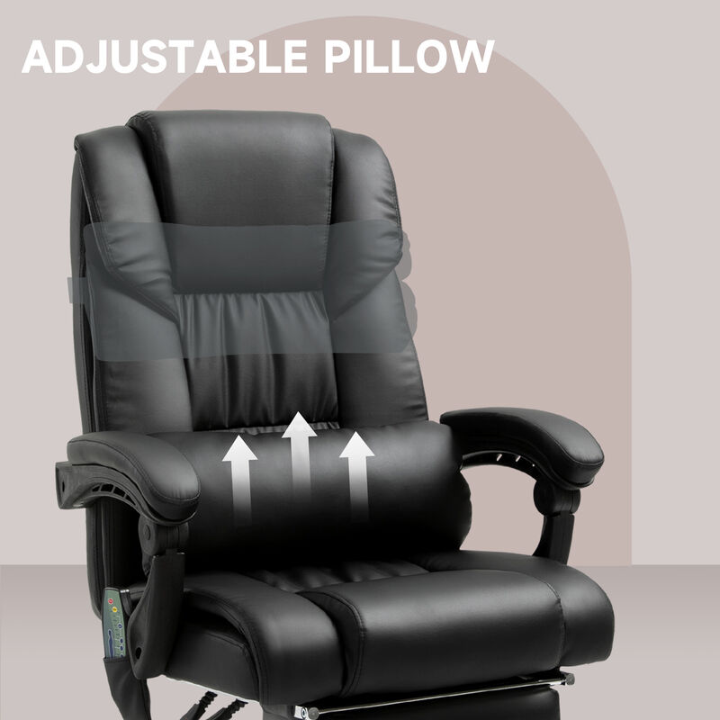 Massage Office Chair with Adjustable Settings and Comfort Cushion