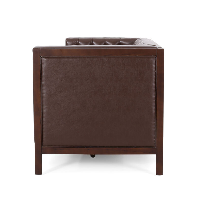 Bilkpa 3 seater PU sofa image number 5