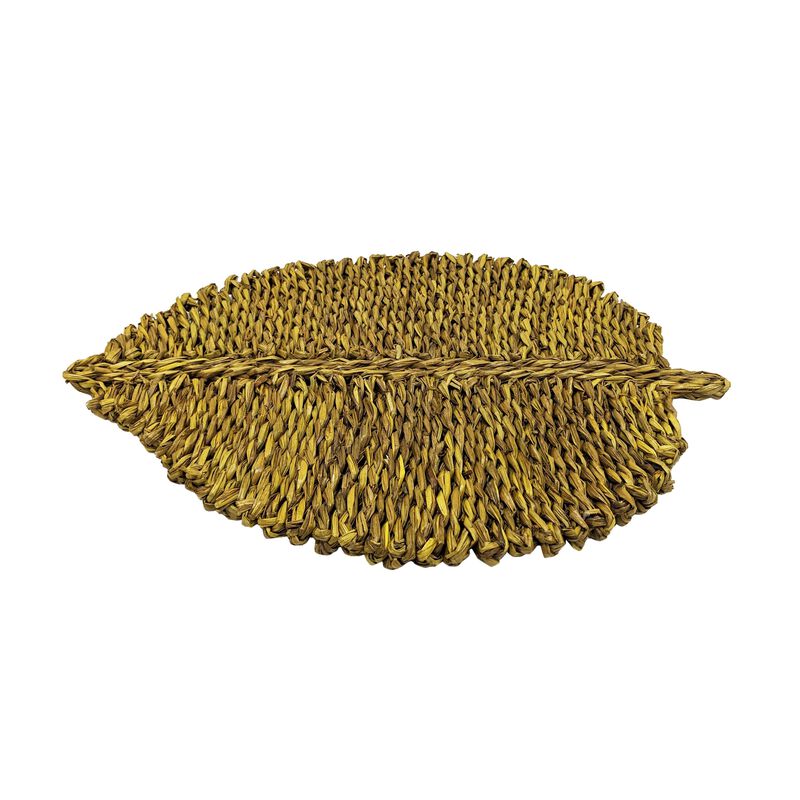 Leaf Natural Seagrass Placemat - Set of 4 image number 2