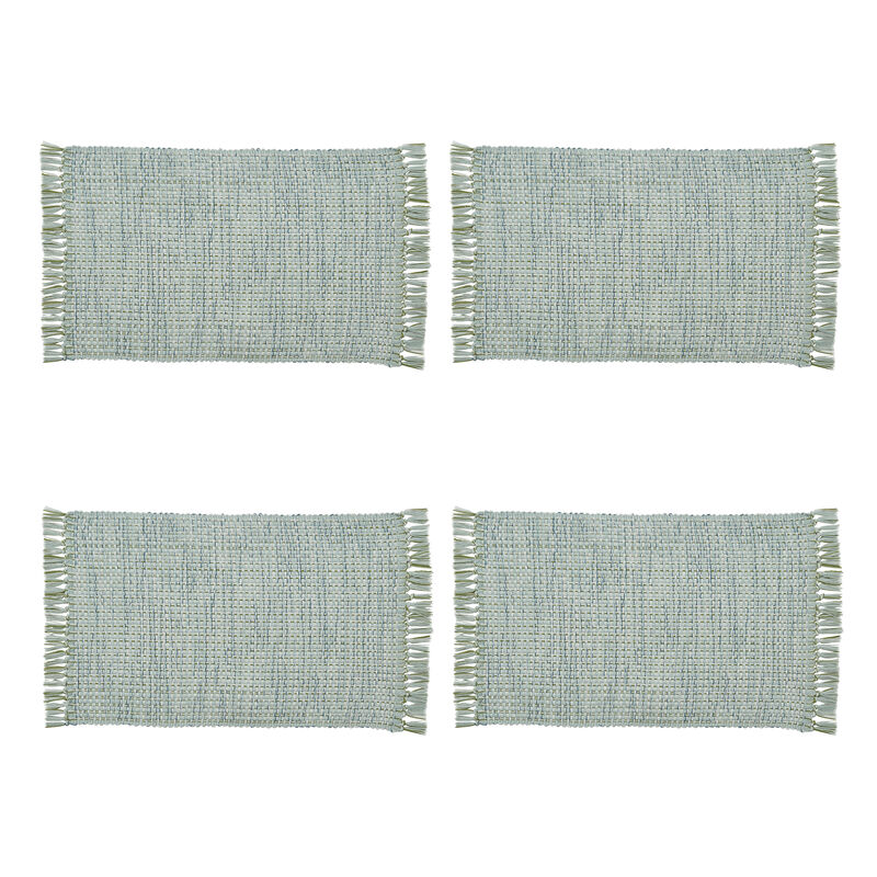 Park Designs Barely Blue Basketweave Placemat Set of 4 image number 3