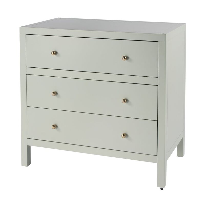 Butler Specialty Nora 3-Drawer Chest, Green