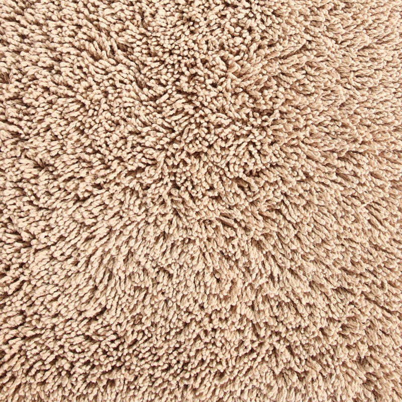 Knightsbridge Melbourne 220 GSF Non Skid Back Bath Rug 21 x 34 - Silver