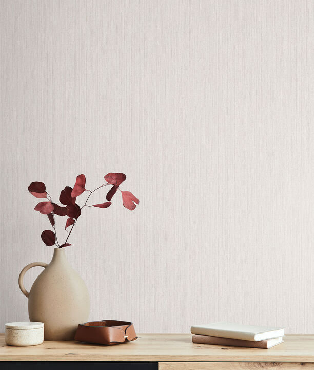 Smooth as Silk White Wallpaper