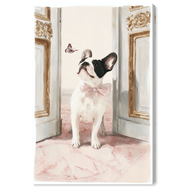 Butterfly Bowtie II Animals Canvas Print by Art Remedy