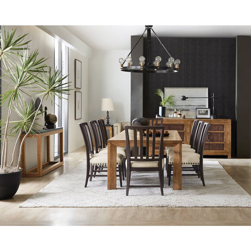 Hooker Furniture Big Sky Wood and Fabric Side Chair image number 8