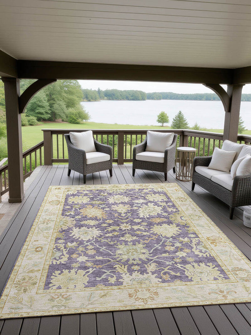 Hatay HY2 Eggplant 9' x 12' Rug