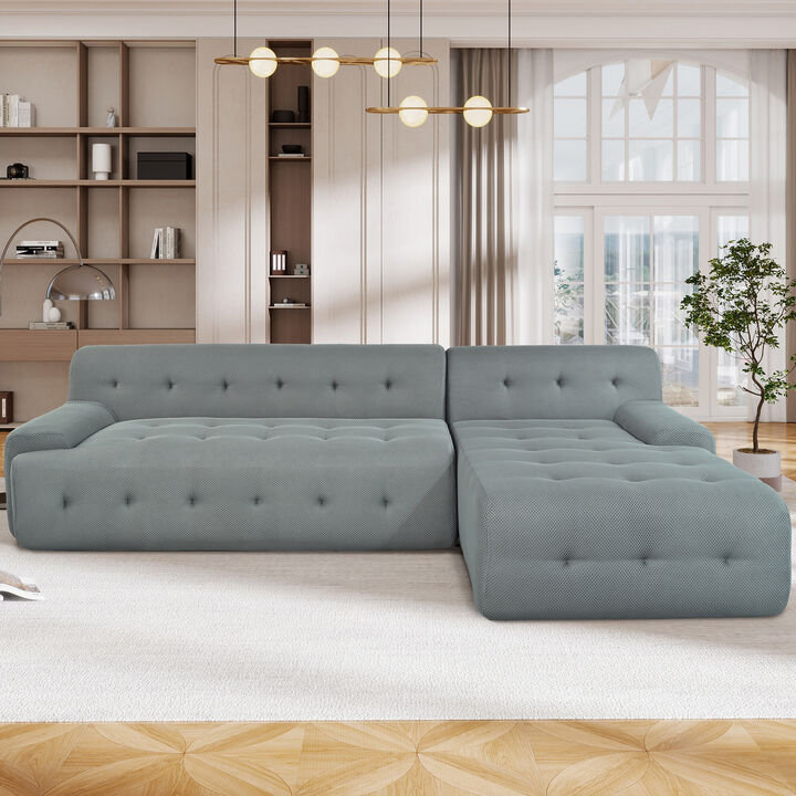 Merax Modern L-Shaped Modular Sectional Sofa