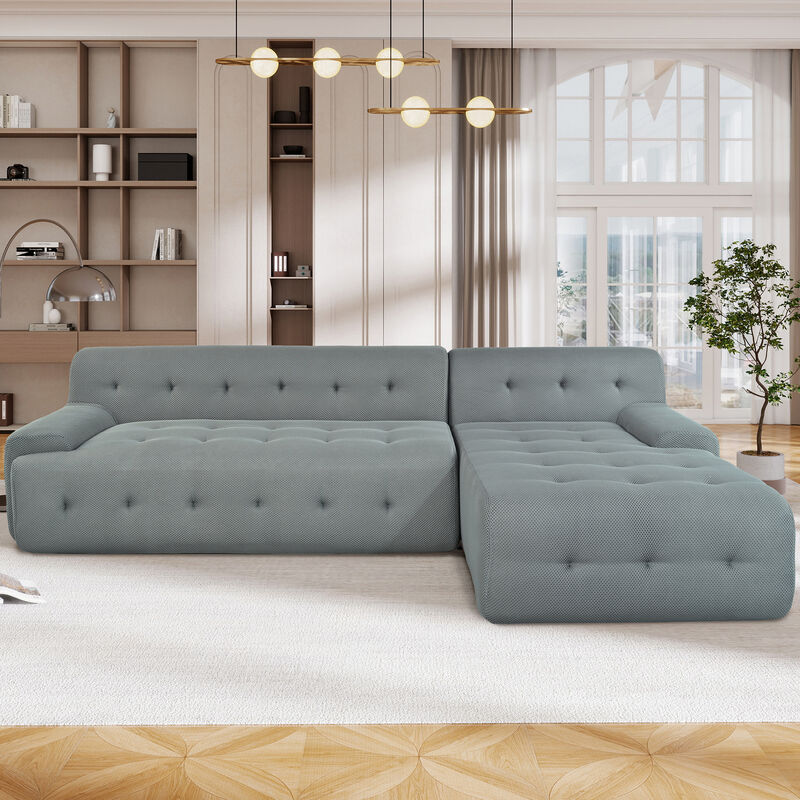 Merax Modern L-Shaped Modular Sectional Sofa