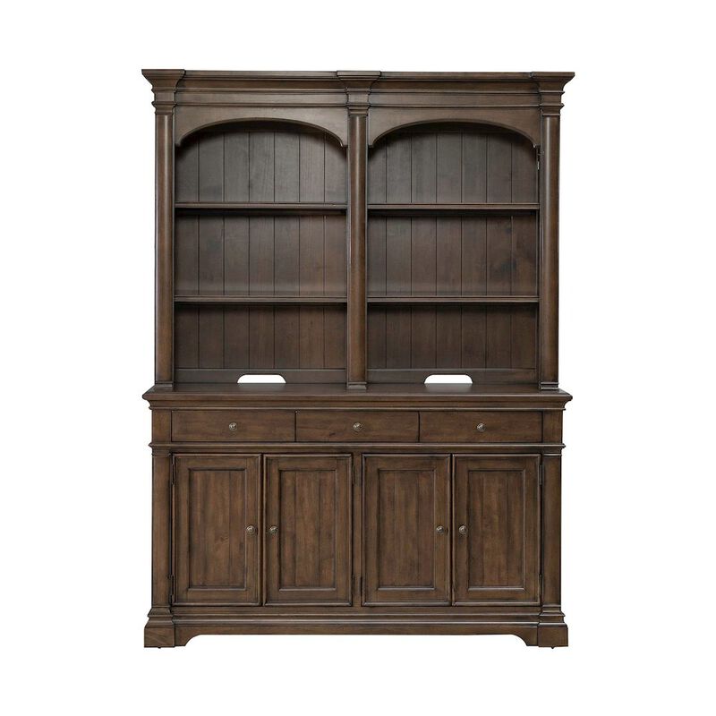 Liberty Furniture Arden Road Dining Room Hutch & Buffet  - Satin Cherry image number 2