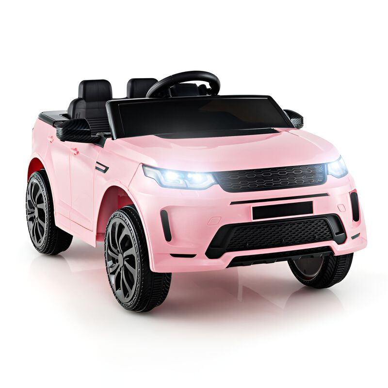 Kids 12V Ride On Car with Lockable Doors Remote Control and LED Headlights image number 0