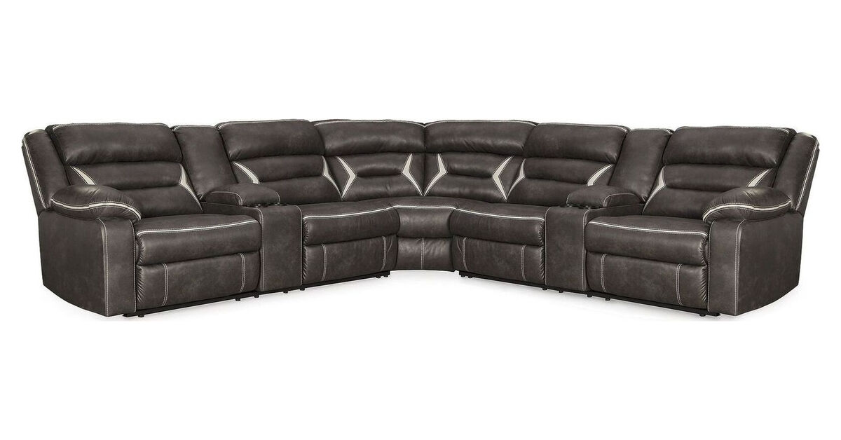 Kincord 3PC Power Reclining Sectional