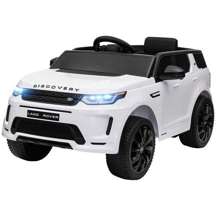 BreeBe Land Rover Discovery Sport Licensed 12V Kids Ride on Car with Remote Control Soft Start, LED Lights