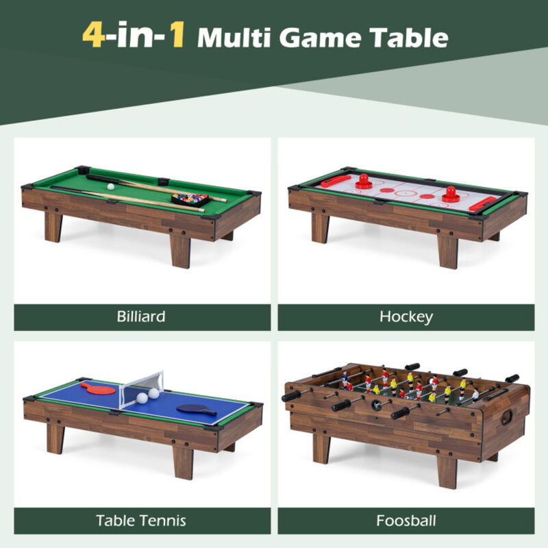 4-in-1 Multi Game Table, Billiards and More image number 6