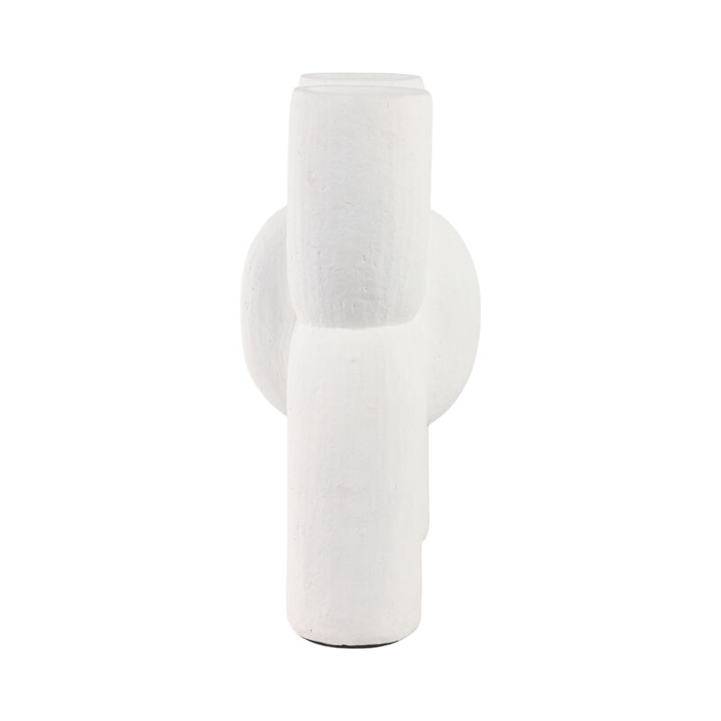 Modern X Shape Terracotta Vase image number 2