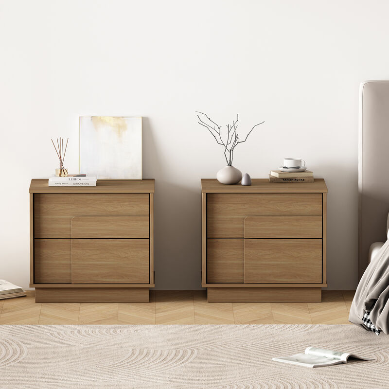 Horizon Brown Nightstands (Set of 2)