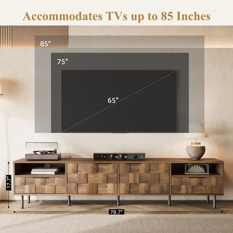 Barger Mid Century TV Stand image number 7