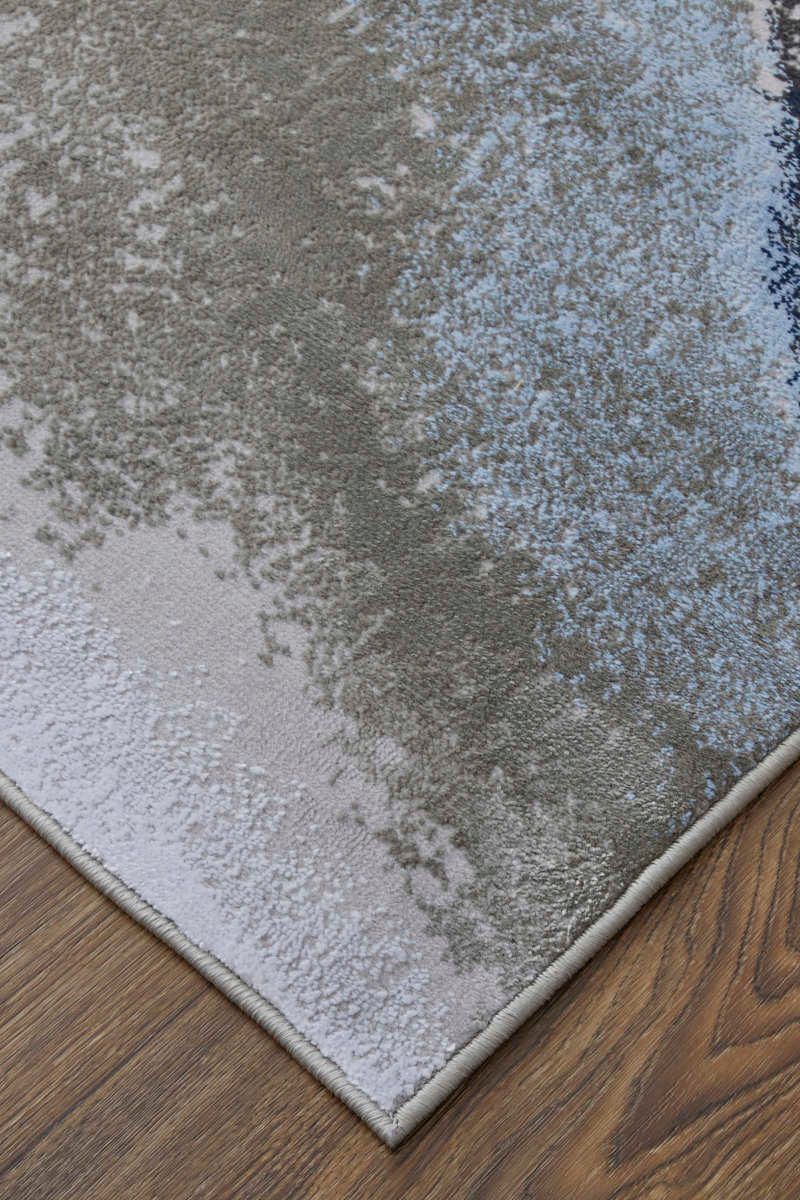 Gaspar 3838F Gray/White 5'2" x 7'2" Rug image number 4