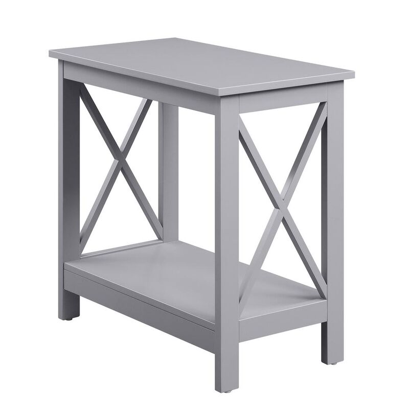 Convenience Concepts Oxford Chairside End Table with Shelf, S20-402