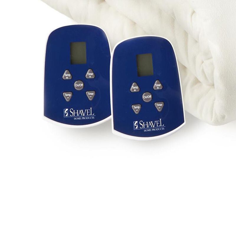 Shavel Micro Flannel High Quality Heating Technology Ultra Velvet Reversible Electric Blanket