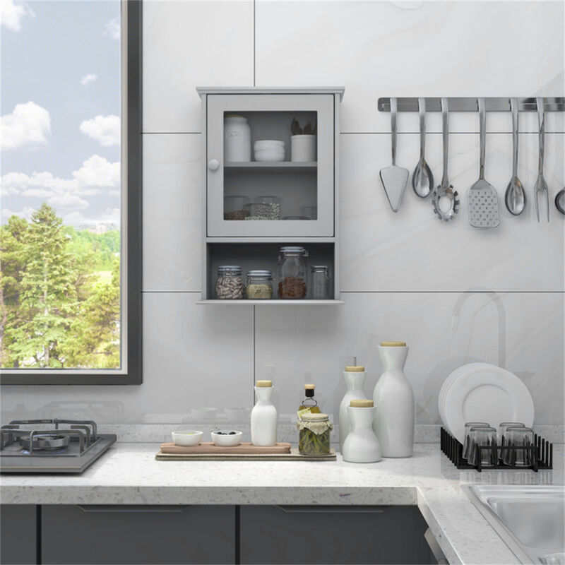 Space-Saving MDF Bathroom Locker for Organized Storage