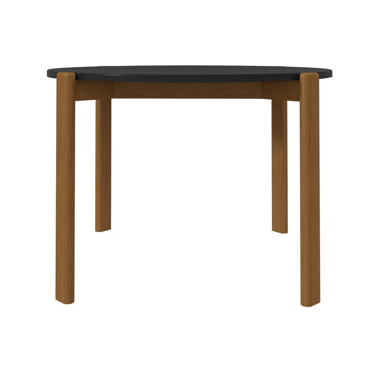 Gales Black Round Dining Table