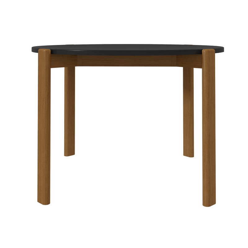 Gales Black Round Dining Table